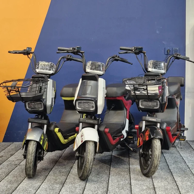 تصویر رنگبندی دوپرخه برقی طرح موپد مدل xr8